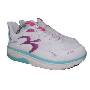 GDEFY Gravity Defyer Energiya Womens Walking Cross Training Shoes Size 10 White